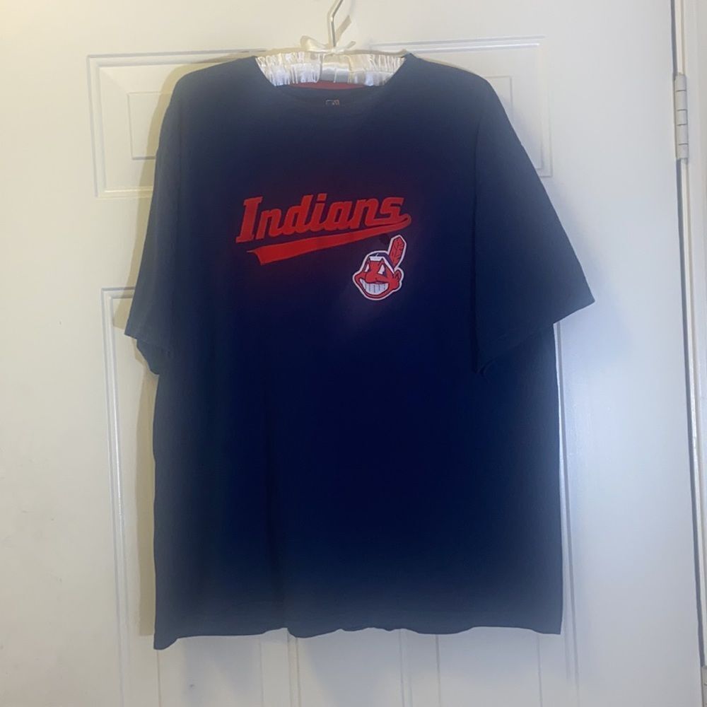 MLB Vintage Indians Shirt Size XL - Picture 3 of 6